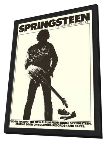 Springsteen: The Bottom Line 11 x 17 Movie Poster - Style A - in Deluxe Aluminum Frame