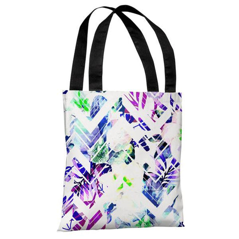 Stand By - Multi White Tote Bag by
