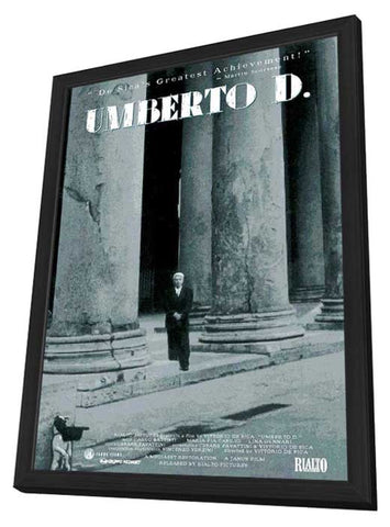 Umberto D. 11 x 17 Movie Poster - Style A - in Deluxe Aluminum Frame