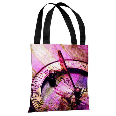 Compass 2 -Pink Multi Tote Bag by