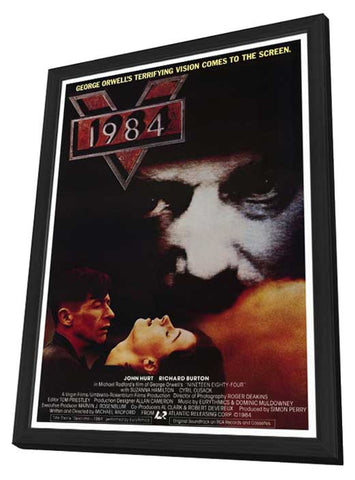 1984 27 x 40 Movie Poster - Style A - in Deluxe Wood Frame