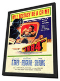 1984 11 x 17 Movie Poster - Style A - in Deluxe Aluminum Frame