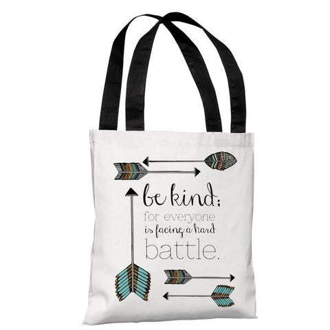 Be Kind Arrows - Multi Tote Bag by Pen & Paint