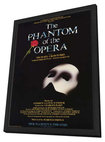 Phantom of the Opera, The (Broadway) 11 x 17 Poster - Style A - in Deluxe Aluminum Frame