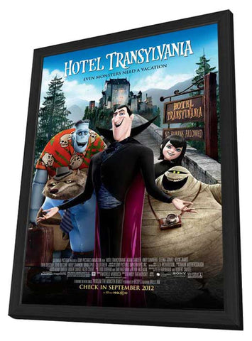 Hotel Transylvania 11 x 17 Movie Poster - Style I - in Deluxe Aluminum Frame