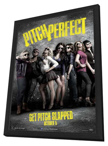 Pitch Perfect 11 x 17 Movie Poster - Style B - in Deluxe Aluminum Frame