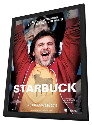 Starbuck 11 x 17 Movie Poster - Canadian Style A - in Deluxe Aluminum Frame