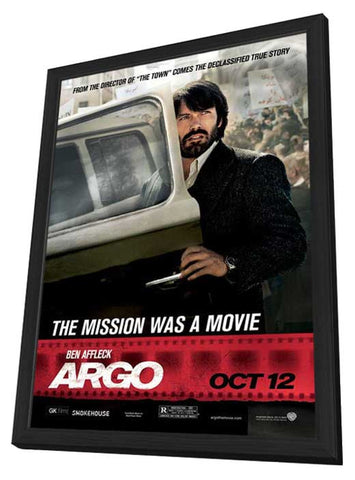 Argo 11 x 17 Movie Poster - Style F - in Deluxe Aluminum Frame