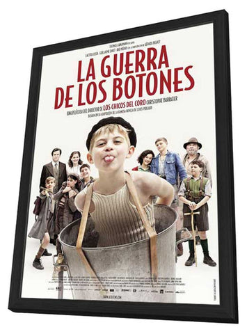 War of the Buttons 11 x 17 Movie Poster - Spanish Style A - in Deluxe Aluminum Frame