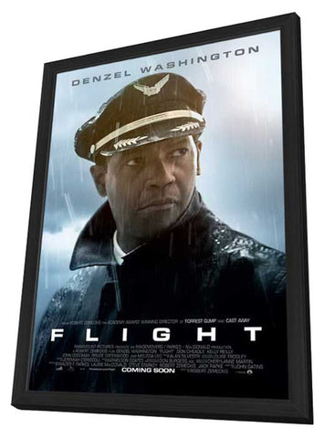Flight 11 x 17 Movie Poster - Style B - in Deluxe Aluminum Frame