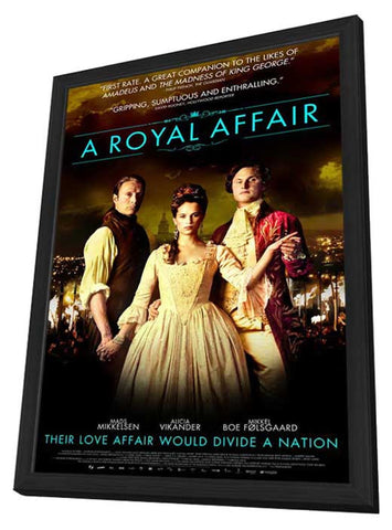 A Royal Affair 11 x 17 Movie Poster - Style F - in Deluxe Aluminum Frame