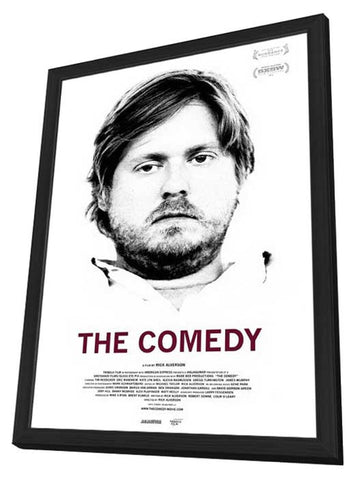 The Comedy 11 x 17 Movie Poster - Style B - in Deluxe Aluminum Frame