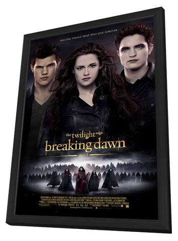 The Twilight Saga: Breaking Dawn - Part 2 11 x 17 Movie Poster - Style F - in Deluxe Aluminum Frame