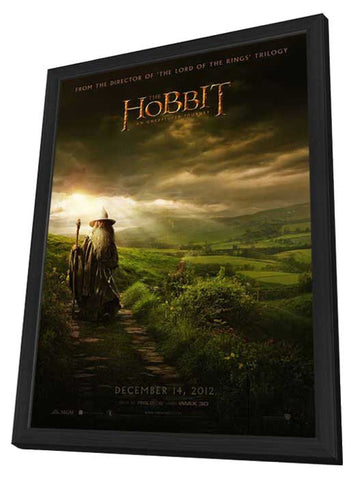 The Hobbit: An Unexpected Journey 11 x 17 Movie Poster - Style D - in Deluxe Aluminum Frame