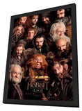 The Hobbit: An Unexpected Journey 11 x 17 Movie Poster - Style J - in Deluxe Aluminum Frame