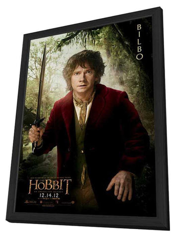 The Hobbit: An Unexpected Journey 11 x 17 Movie Poster - Style K - in Deluxe Aluminum Frame
