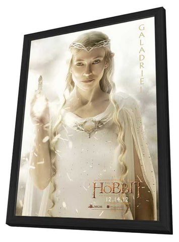 The Hobbit: An Unexpected Journey 11 x 17 Movie Poster - Style Q - in Deluxe Aluminum Frame