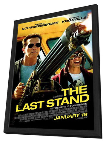The Last Stand 11 x 17 Movie Poster - Style C - in Deluxe Aluminum Frame