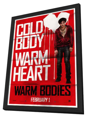 Warm Bodies 11 x 17 Movie Poster - Style B - in Deluxe Aluminum Frame
