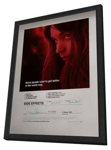 Side Effects 11 x 17 Movie Poster - Style B - in Deluxe Aluminum Frame
