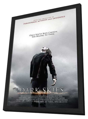 Dark Skies 11 x 17 Movie Poster - Style A - in Deluxe Aluminum Frame