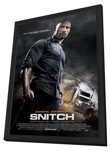 Snitch 11 x 17 Movie Poster - Style A - in Deluxe Aluminum Frame