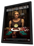 Would You Rather 11 x 17 Movie Poster - Style A - in Deluxe Aluminum Frame