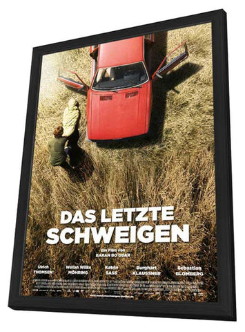 The Silence 11 x 17 Movie Poster - German Style A - in Deluxe Aluminum Frame
