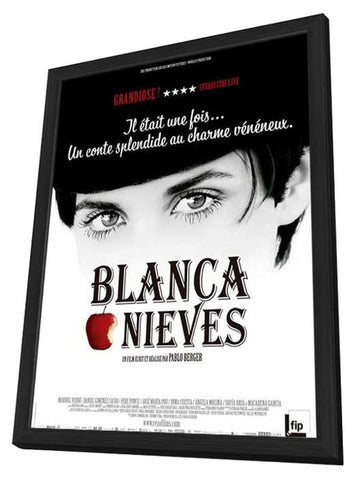 Blancanieves 11 x 17 Movie Poster - French Style A - in Deluxe Aluminum Frame