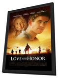 Love and Honor 11 x 17 Movie Poster - Style A - in Deluxe Aluminum Frame