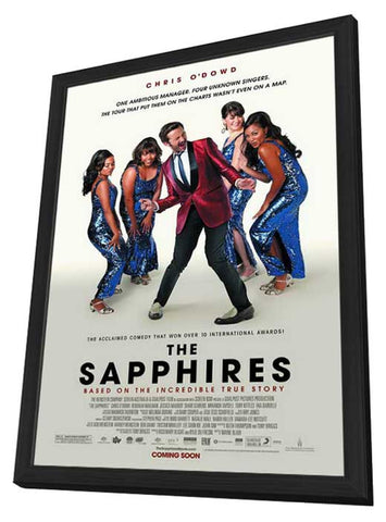 The Sapphires 11 x 17 Movie Poster - Style A - in Deluxe Aluminum Frame