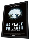 No Place on Earth 11 x 17 Movie Poster - German Style A - in Deluxe Aluminum Frame