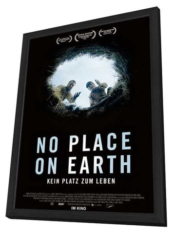 No Place on Earth 11 x 17 Movie Poster - German Style A - in Deluxe Aluminum Frame