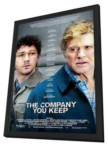 The Company You Keep 11 x 17 Movie Poster - Style A - in Deluxe Aluminum Frame