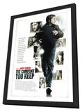 The Company You Keep 11 x 17 Movie Poster - Swedish Style A - in Deluxe Aluminum Frame