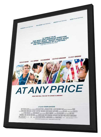 At Any Price 11 x 17 Movie Poster - Style A - in Deluxe Aluminum Frame