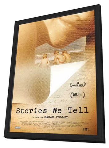 Stories We Tell 11 x 17 Movie Poster - Canadian Style A - in Deluxe Aluminum Frame