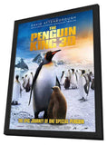 Penguins 3D 11 x 17 Movie Poster - UK Style A - in Deluxe Aluminum Frame