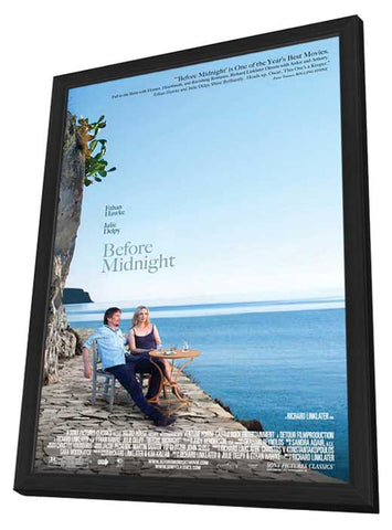 Before Midnight 11 x 17 Movie Poster - Style A - in Deluxe Aluminum Frame