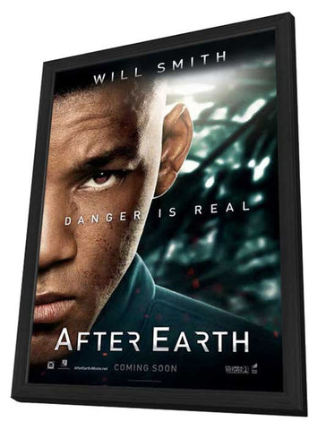 After Earth 11 x 17 Movie Poster - Style D - in Deluxe Aluminum Frame