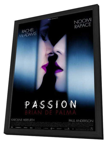 Passion 11 x 17 Movie Poster - French Style A - in Deluxe Aluminum Frame
