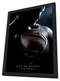 Man of Steel 11 x 17 Movie Poster - Style A - in Deluxe Aluminum Frame