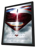 Man of Steel 11 x 17 Movie Poster - Style E - in Deluxe Aluminum Frame