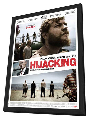 A Hijacking 11 x 17 Movie Poster - French Style A - in Deluxe Aluminum Frame