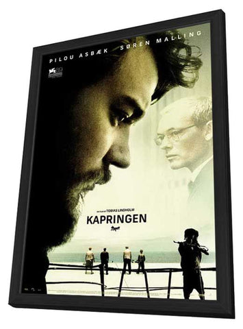 A Hijacking 11 x 17 Movie Poster - Danish Style A - in Deluxe Aluminum Frame