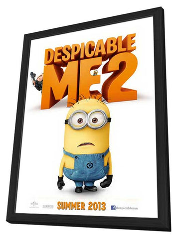 Despicable Me 2 11 x 17 Movie Poster - Style C - in Deluxe Aluminum Frame