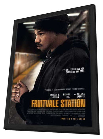 Fruitvale Station 11 x 17 Movie Poster - Style A - in Deluxe Aluminum Frame