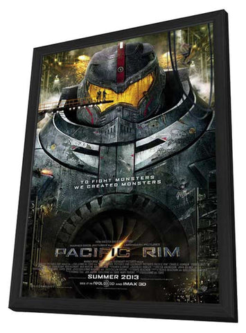 Pacific Rim 11 x 17 Movie Poster - Style A - in Deluxe Aluminum Frame