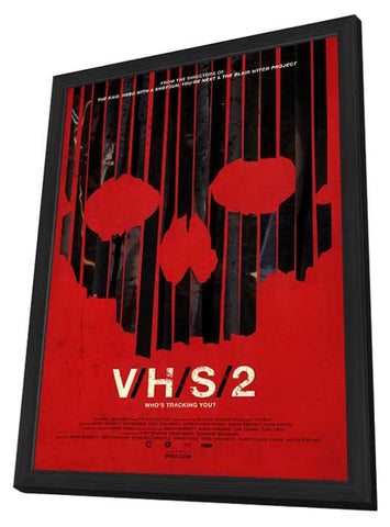 V/H/S 2 11 x 17 Movie Poster - Style B - in Deluxe Aluminum Frame