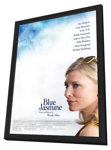 Blue Jasmine 11 x 17 Movie Poster - Style A - in Deluxe Aluminum Frame